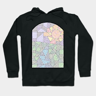 Stained Glass Maze Hoodie